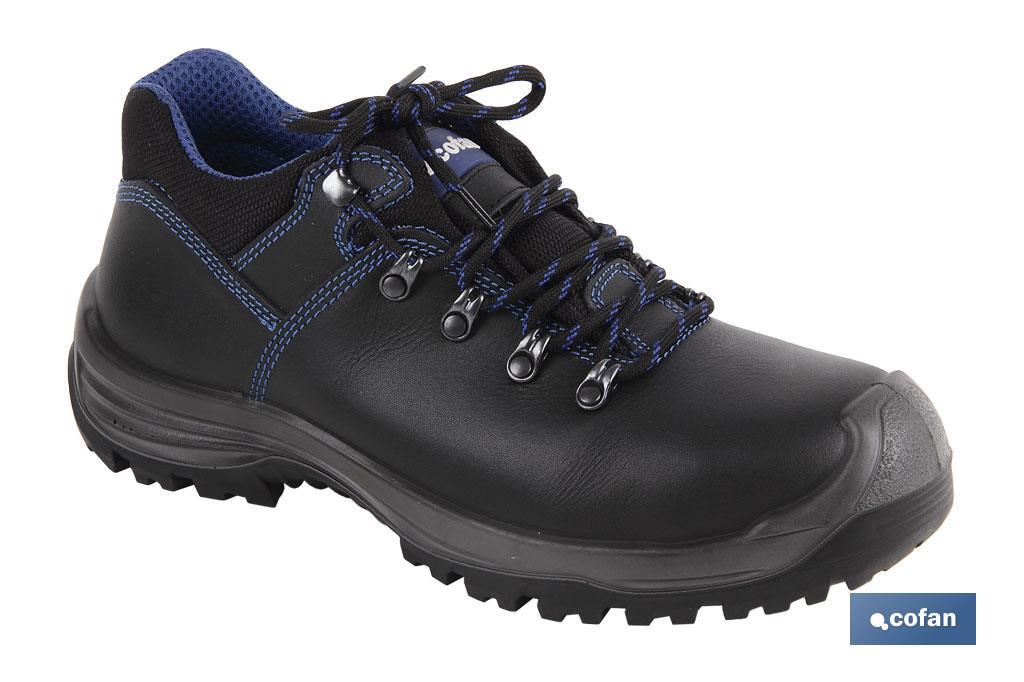 ZAPATO PIEL S-3 MODELO APOLO NO METAL PROTEC T-43