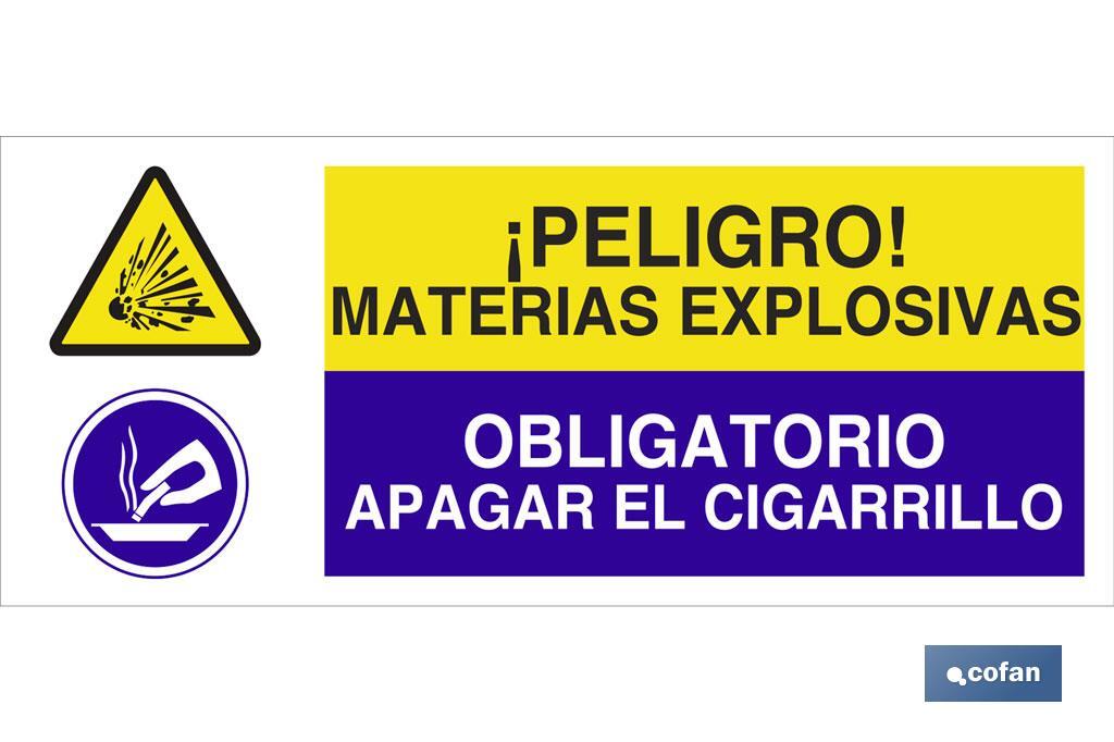 SEÑAL POLIESTIRENO 1,5MM 507X210 (PACK: 1 UDS)