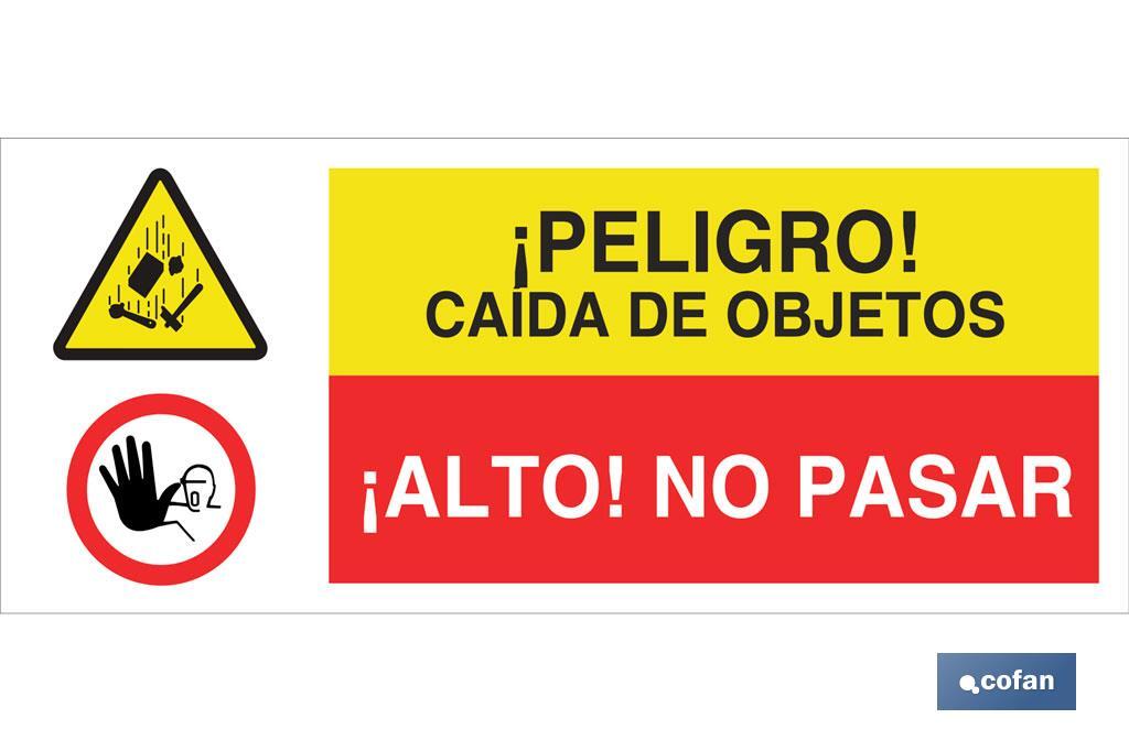 SEÑAL POLIESTIRENO 1,5MM 717X297 (PACK: 1 UDS)