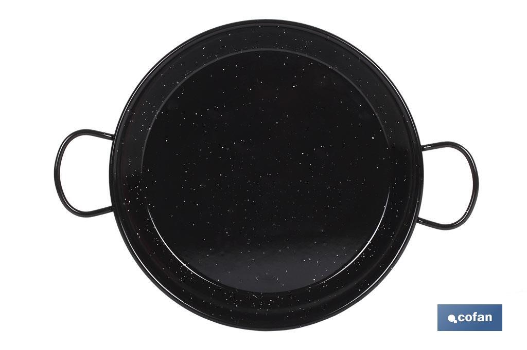PAELLERA ACERO ESMALTADA INDUCCIÓN Ø340 MM (PACK: 1 UDS)