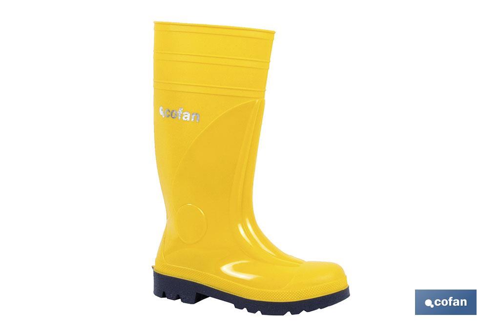 BOTA AGUA S5 AMARILLA T-48 (PACK: 1 UDS)