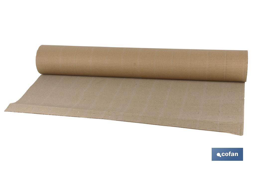 ROLLO CARTÓN ECOLOGICO MARRON 0,9X5 METROS (PACK: 1 UDS)