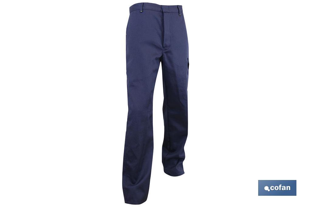 PANTALÓN TRABAJO MULTIRIESGO AZUL OSCURO SILICE T-54 (PACK: 1 UDS)