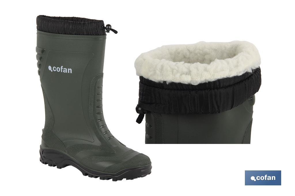 BOTA AGUA FORRO POLAR COSIDO T-36 (PACK: 1 UDS)