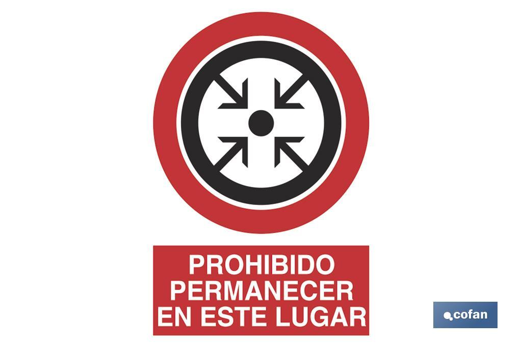 SEÑAL ADHESIVA 148X105MM (PACK: 1 UDS)