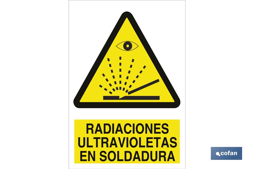 Radiaciones ultravioletas en soldadura