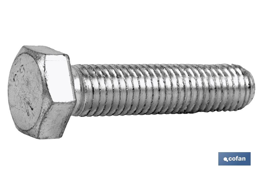 T. HEX 8.8 ZINC (DIN 933)