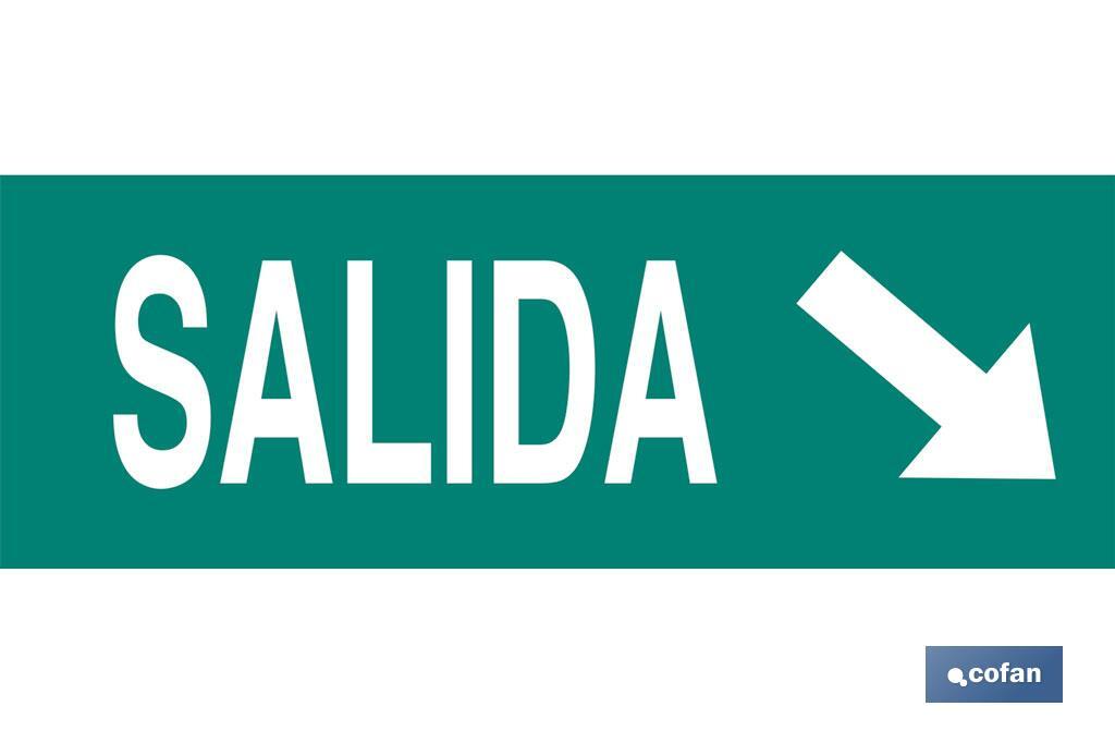 Señal Salida Diagonal